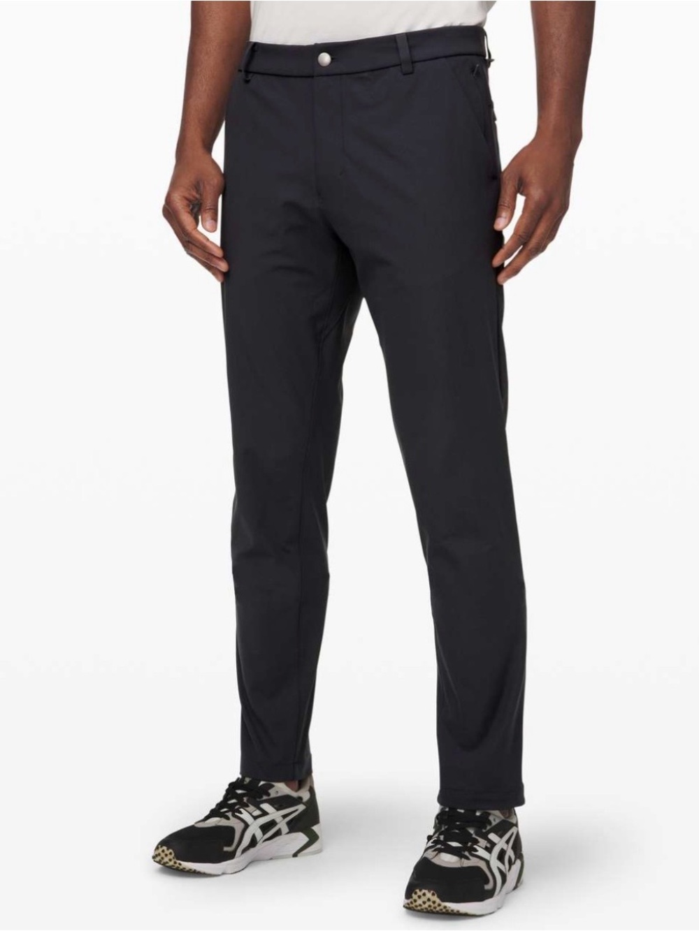 Lululemon Commission Pant Classic Warpstreme 34" Obsidian Bottoms Grey